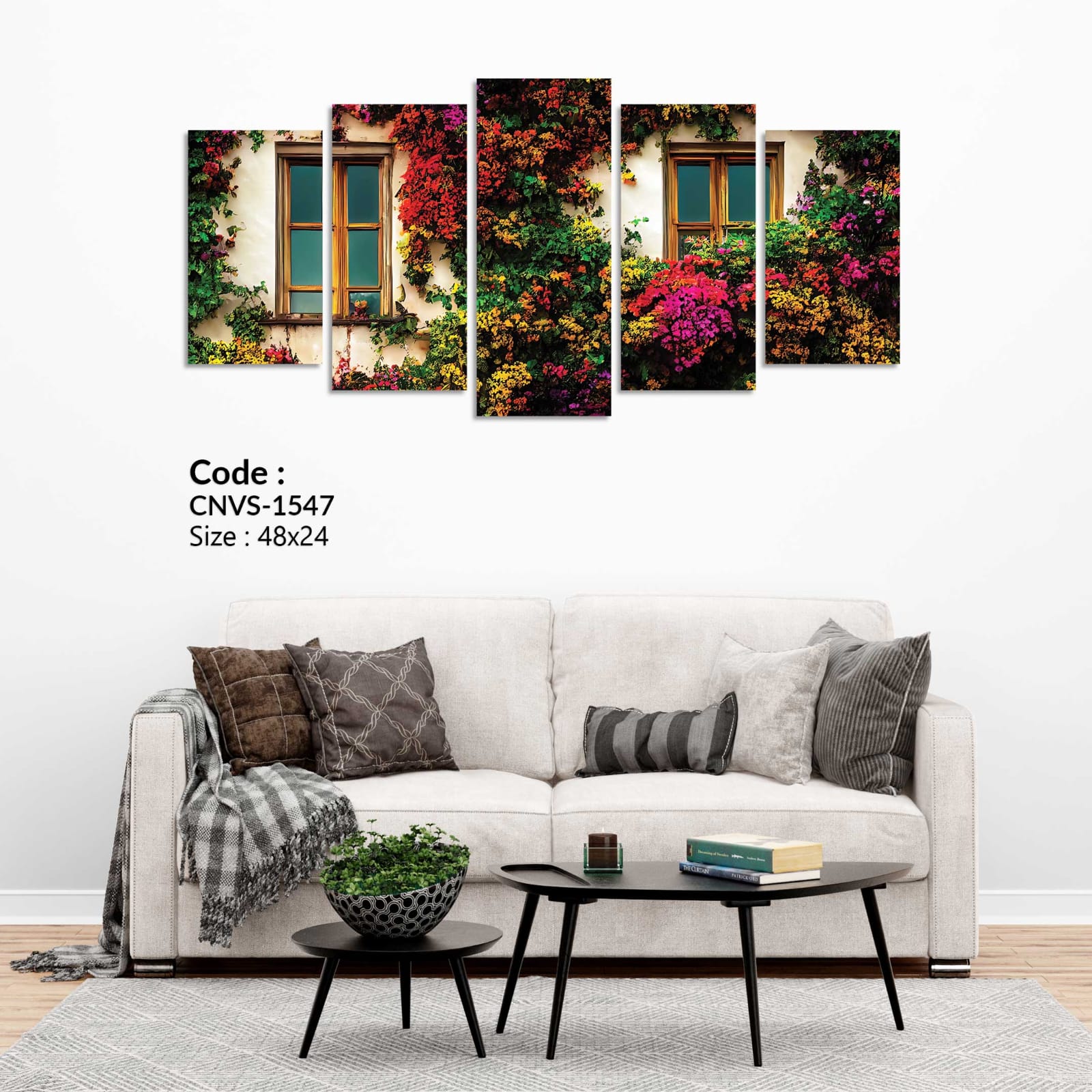 CANVAS 1547 (36X18 INCH)