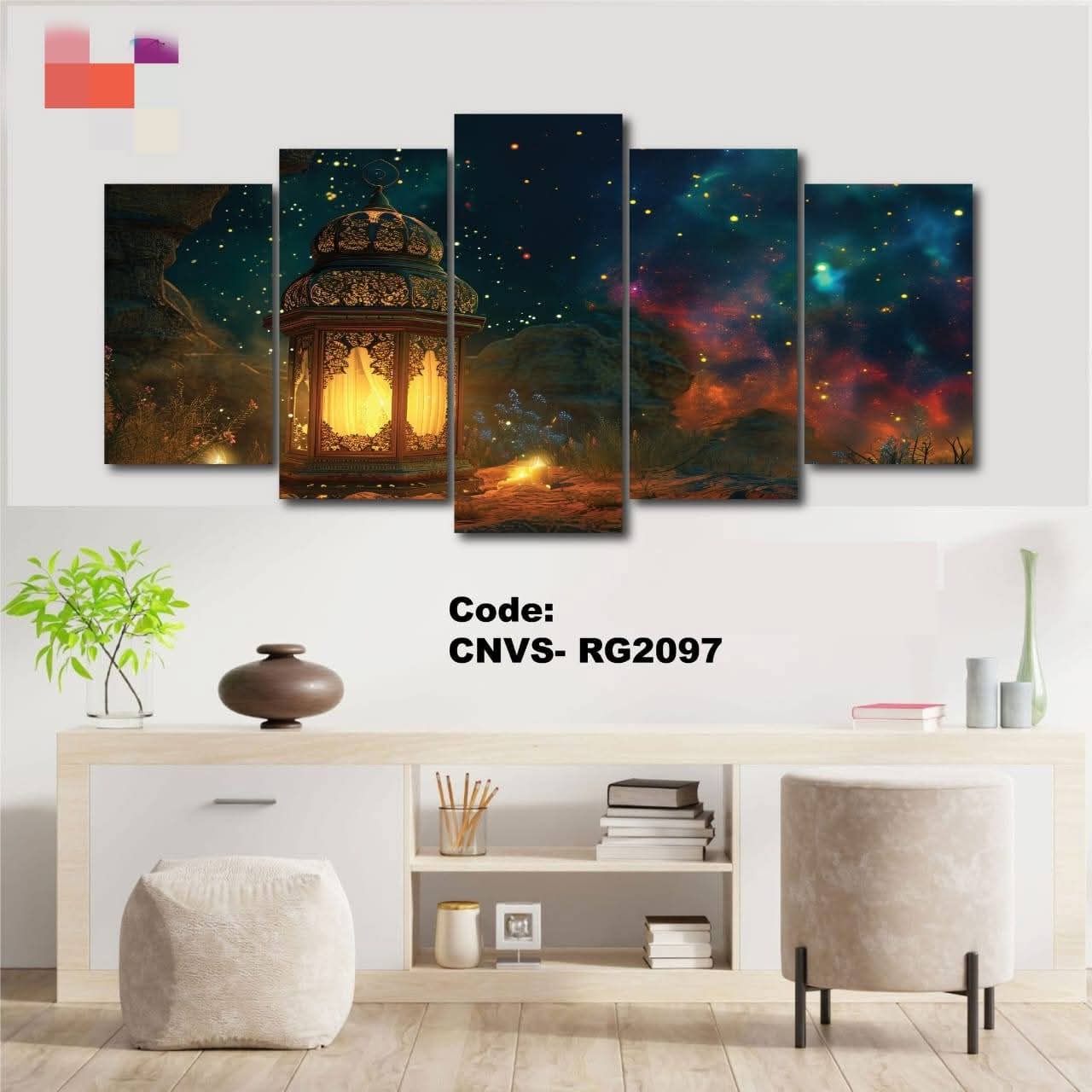 CANVAS 2097 (36X18 INCH)